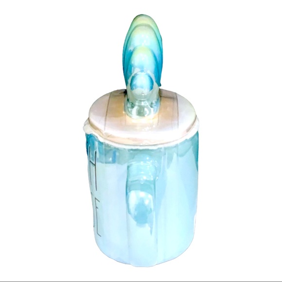 🆕Rae Dunn | ‘BEACH PLEASE’ Mug with Seashell Topper - Picture 14 of 16